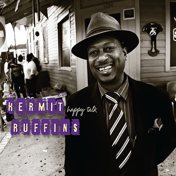 Happy Talk by Kermit Ruffins, the album New Orleans (My Home Town) appears on