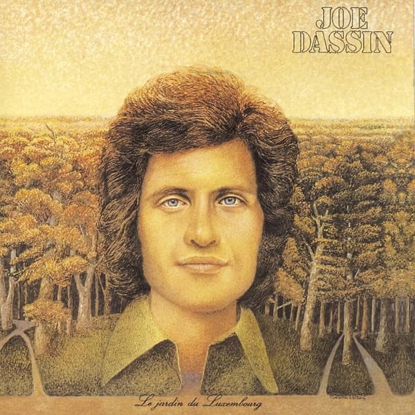 Le Jardin du Luxembourg by Joe Dassin, the album À toi appears on