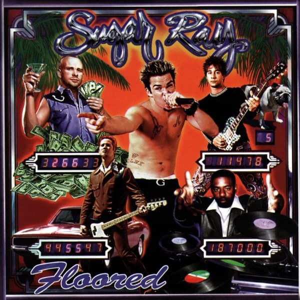 Floored by Sugar Ray, the album Fly appears on