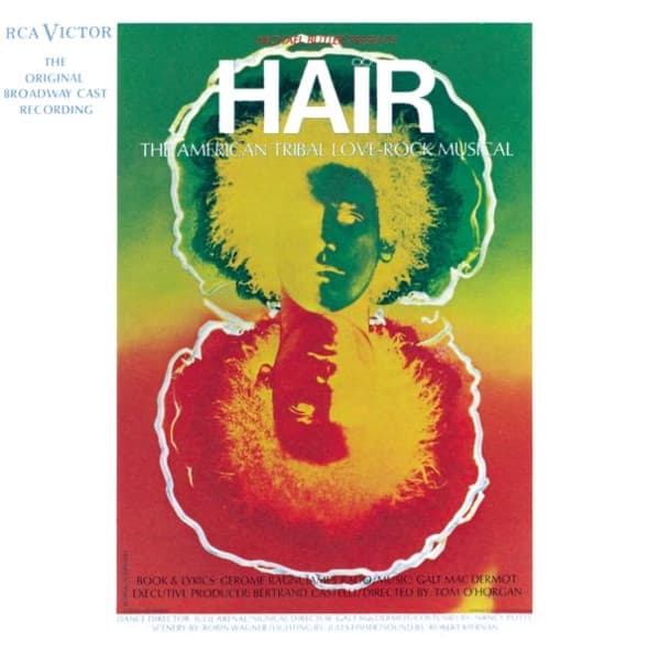 Hair (The Original Broadway Cast Recording) by Paul Jabara, the album Electric Blues appears on