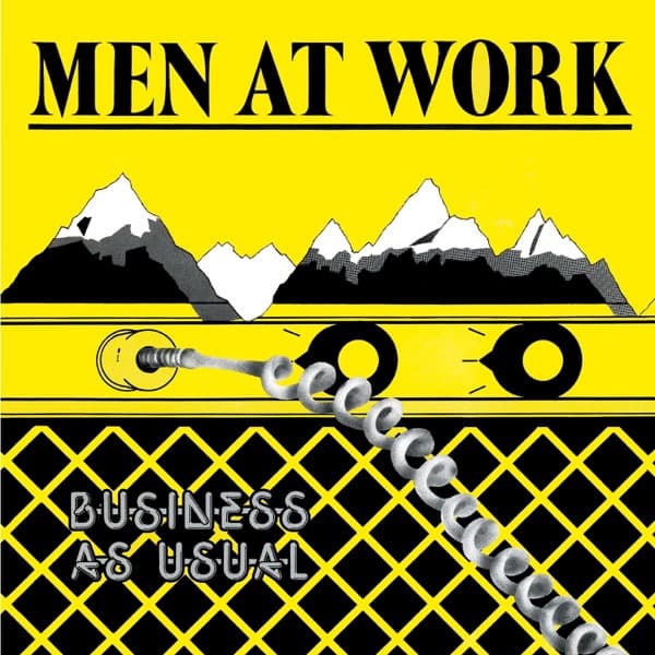 Business As Usual by Men At Work, the album Down Under appears on