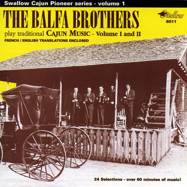 The Balfa Brothers Play Traditional Cajun Music, Vol. 1 & 2 by The Balfa Brothers, the album Madeleine appears on