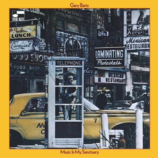Music Is My Sanctuary by Gary Bartz, the album Love Ballad appears on
