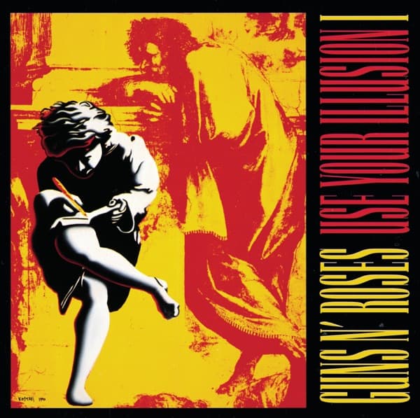 Use Your Illusion I by Guns N' Roses, the album November Rain appears on