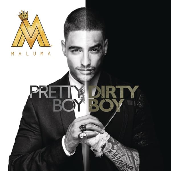 Pretty Boy, Dirty Boy by Maluma, the album Borró Cassette appears on