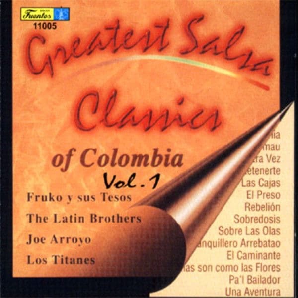 Greatest Salsa Classics of Colombia, Vol. 1 by Joe Arroyo, the album Rebelión appears on