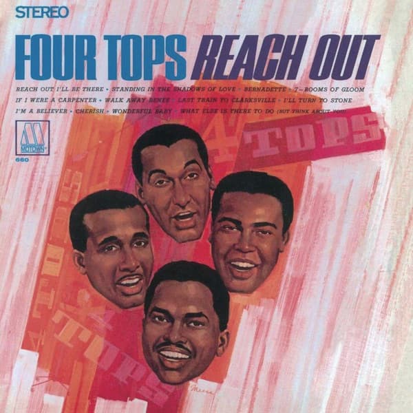 Reach Out by Four Tops, the album Reach Out, I'll Be There appears on