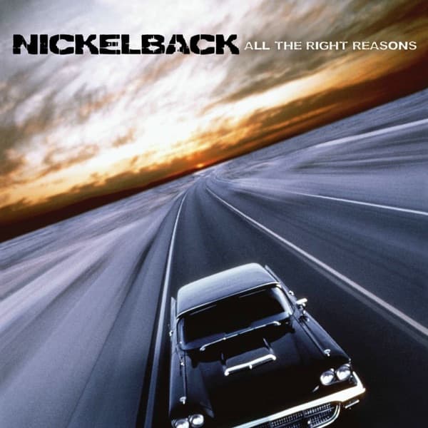 All the Right Reasons by Nickelback, the album Rockstar appears on