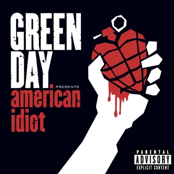American Idiot by Green Day, the album Give Me Novacaine appears on