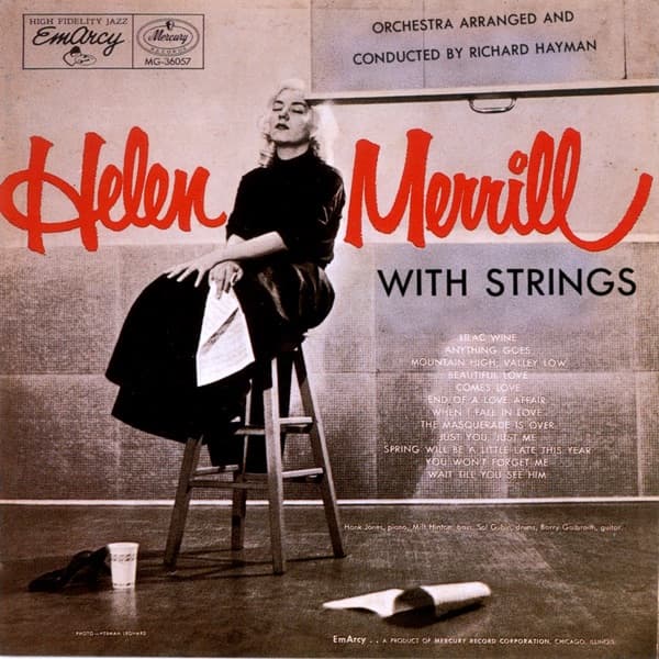 Helen Merrill With Strings by Helen Merrill, the album Comes Love appears on