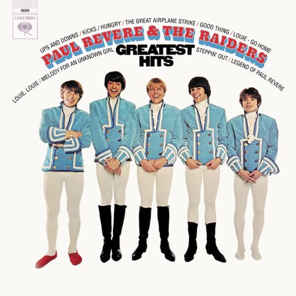 Greatest Hits (Expanded Edition) by Paul Revere & The Raiders, the album Just Like Me appears on