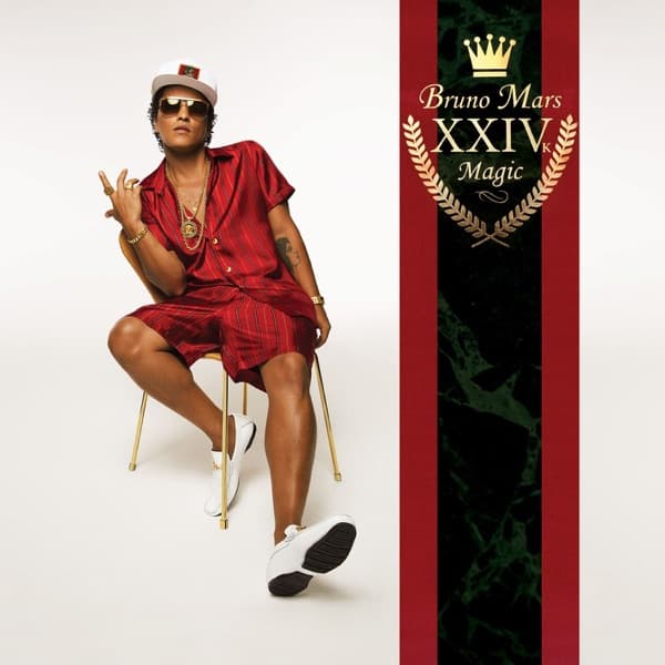 24K Magic by Bruno Mars, the album That's What I Like appears on