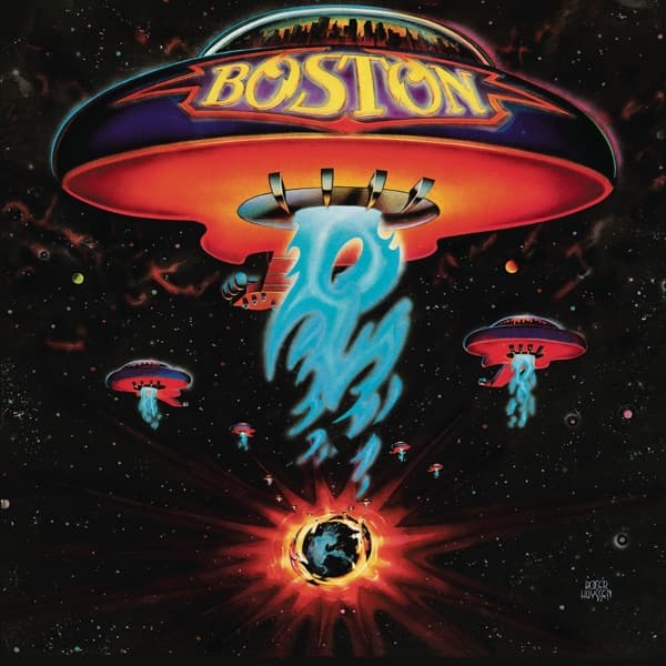 Boston by Boston, the album More Than a Feeling appears on